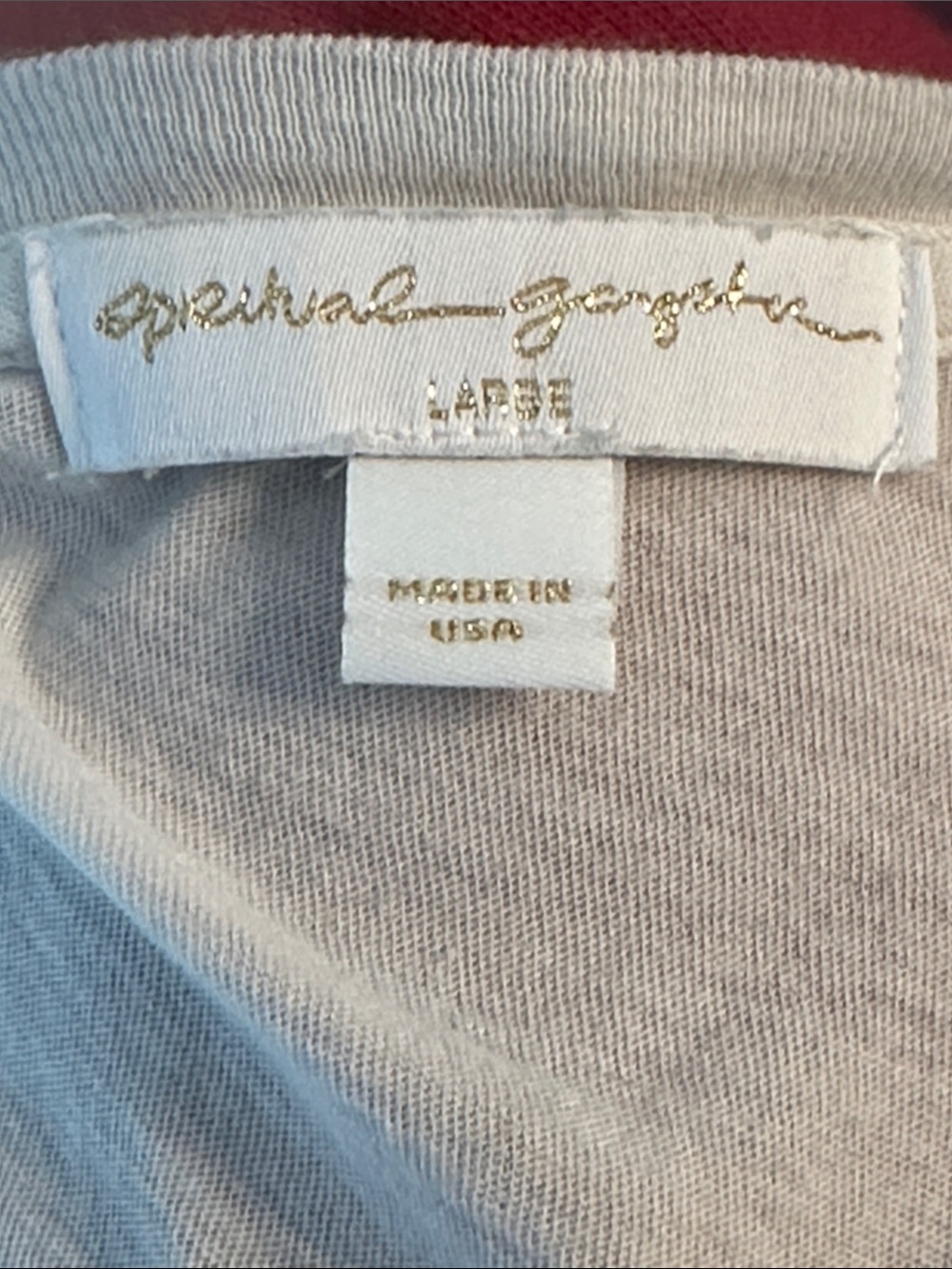 Spiritual Gangster Cream Graphic Tank with Side Knot - Picture 2 of 4